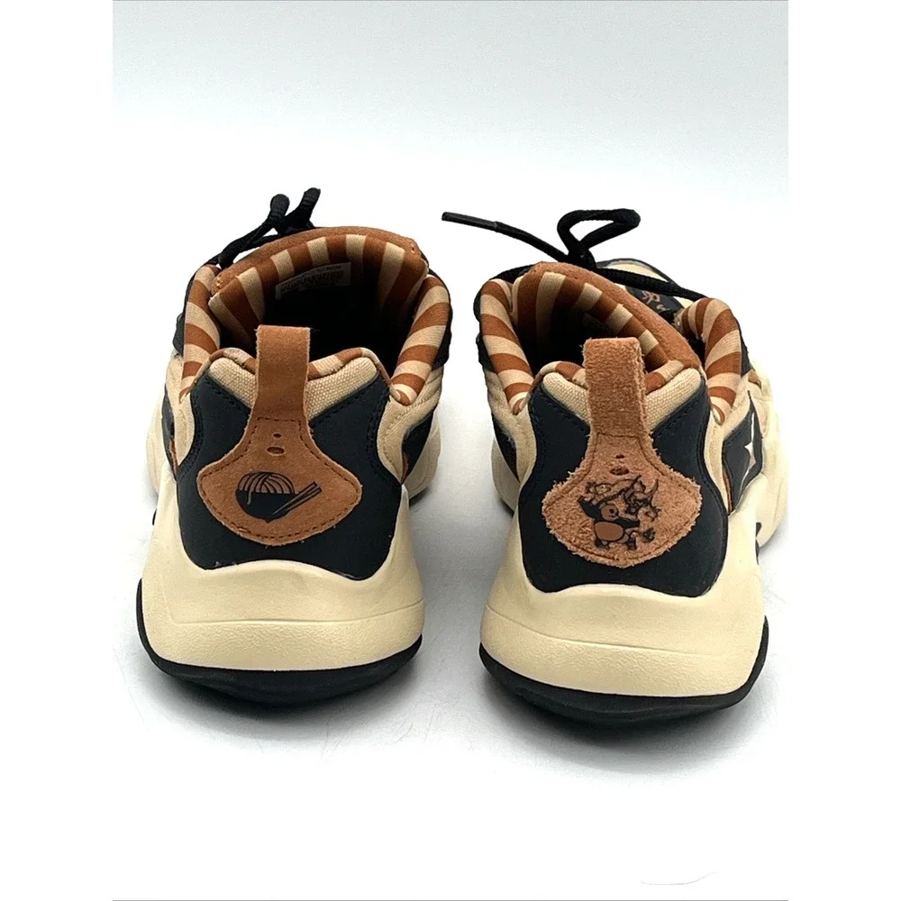 Reebok Kung Fu Panda Vector Runner H02990 Youth 3.5 / Women 5.5 Black Caramel‎